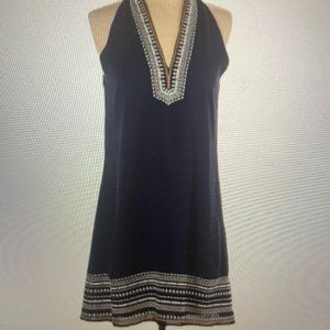 THML  Bohemian Blue Sleeveless Dress  Size XS
